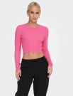 Maglia manica lunga Only - rosa