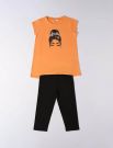 Completo maglia e pantalone corto I Do - orange