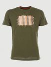 T-shirt manica corta Yes Zee - verde militare