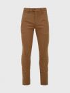 Pantalone casual Teleria Zed - cognac