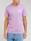 T-shirt manica corta Lee - rosa bianco