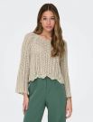 Pullover manica lunga Only - corda