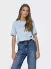 T-shirt manica corta Only - blu