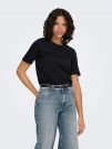 T-shirt manica corta Only - black
