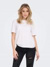 T-shirt manica corta Only - white
