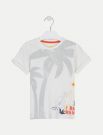 T-shirt manica corta Losan - ecru