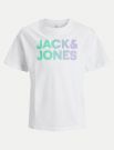 T-shirt manica corta Jack & Jones - bianco