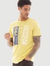 T-shirt manica corta Jack & Jones - giallo