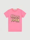 T-shirt manica corta sportiva Melby - rosa fluo