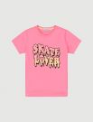 T-shirt manica corta sportiva Melby - rosa fluo