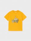 T-shirt manica corta Mayoral - giallo oro