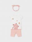 Completo maglia e pantalone Newborn - pesca