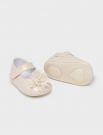 Calzatura bassa Newborn - crema