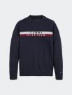 Pullover manica lunga Tommy Hilfiger - blu