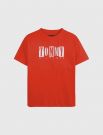 T-shirt manica corta Tommy Hilfiger - rosso