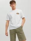 T-shirt manica corta Jack & Jones - white