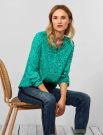 Camicia manica lunga casual Cecil - green