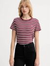 T-shirt manica corta Levi's - rosso bianco