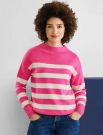 Pullover manica lunga Street One - rose