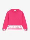 Pullover manica lunga Guess - fucsia