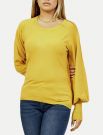 Maglia manica lunga Yes Zee - giallo