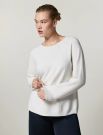 Maglia manica lunga curvy Persona - bianco