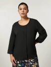 Camicia manica lunga curvy Persona/now - nero