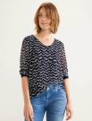 Camicia manica lunga Street One - deep blue