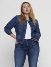 Giubbino in jeans Carmakoma - medium blue denim