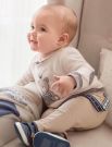 Pullover manica lunga Newborn - milk