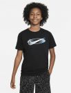 T-shirt manica corta sportiva Nike - black