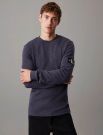 T-shirt manica lunga Calvin Klein - blu scuro
