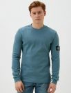 Maglia manica lunga casual Calvin Klein - petrolio