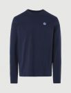 T-shirt manica lunga North Sails - navy