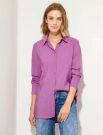 Camicia manica lunga Street One - lilla