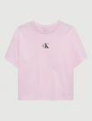 T-shirt manica corta Calvin Klein - rosa perla