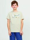 T-shirt manica corta Jack & Jones - beige