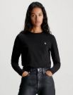 Maglia manica lunga Calvin Klein - black