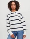 Pullover manica lunga Jjxx - blu bianco