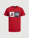 T-shirt manica corta Jack & Jones - chili