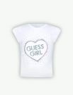 T-shirt manica corta Guess - white