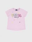 T-shirt manica corta Chicco - rosa