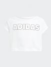 T-shirt manica corta sportiva Adidas - bianco