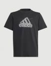 T-shirt manica corta sportiva Adidas - nero