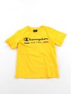 T-shirt manica corta sportiva Champion - giallo