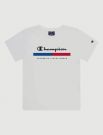 T-shirt manica corta sportiva Champion - bianco