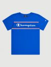 T-shirt manica corta sportiva Champion - blu