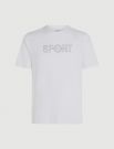 T-shirt manica corta sportiva Calvin Klein Sport - white