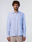 Camicia manica lunga casual North Sails - azzurro