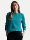 Pullover manica lunga Cecil - turchese